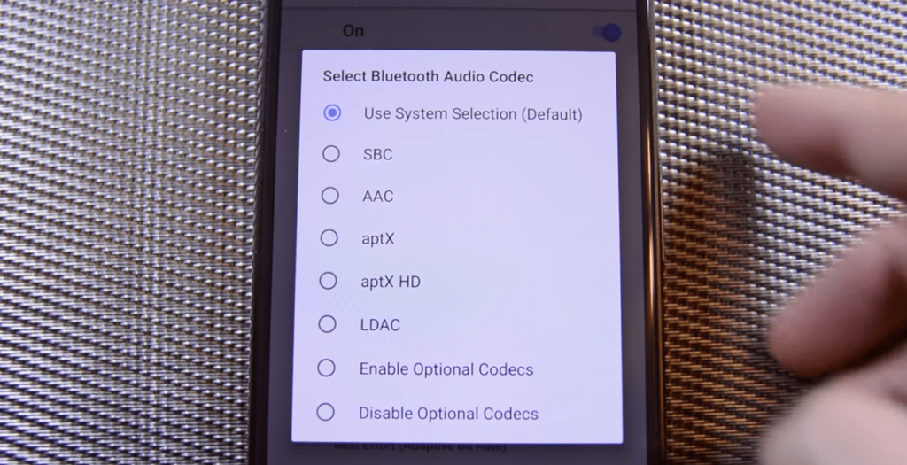 Bluetooth аудиокодеки