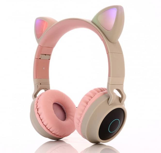 Cat Ear (складные, розовые)
