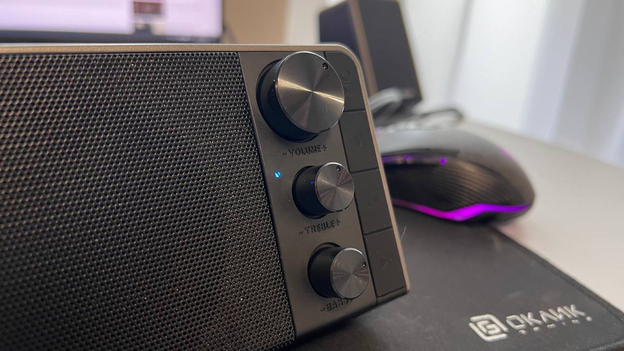 Обзор Bluetooth колонок Оклик OK-450 — мощный и четкий звук по хорошей цене