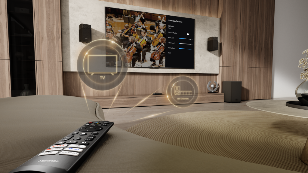 Hisense HT SATURN – обзор беспроводного домашнего кинотеатра с поддержкой Dolby Atmos