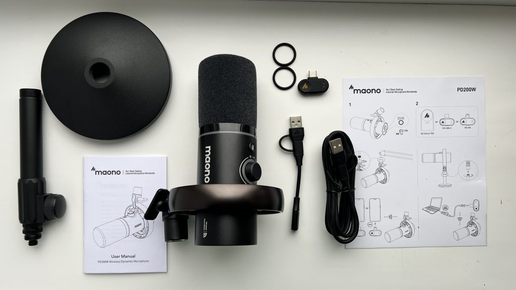 Один микрофон для всего: тестируем MAONO PD200W Hybrid с беспроводным подключением